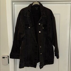 Charcoal Denim Jacket